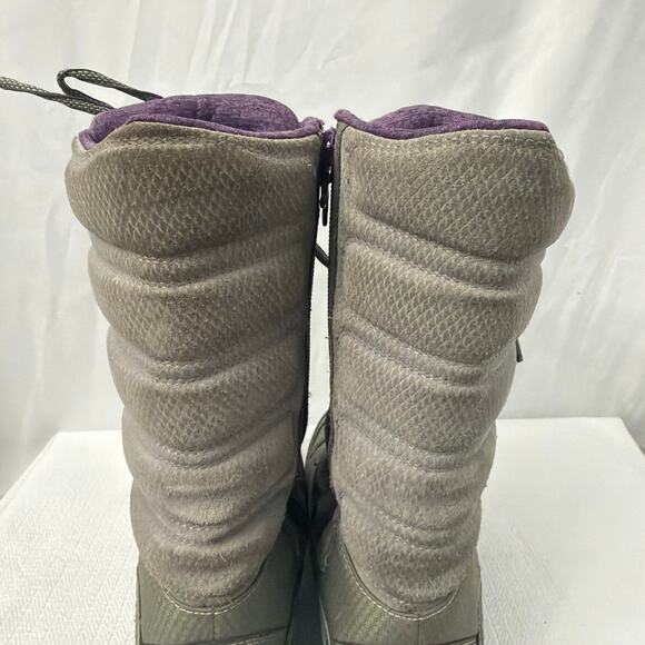 Ahnu Winter Boots Womens Size 9 Sugar Bowl Northridge Vibram Gray Waterproof - Picture 9 of 15